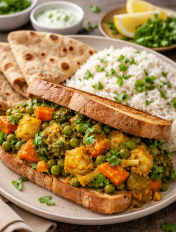 LOADED VEGAN SANDWICH